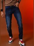 Campus Sutra Jeans With Side Stripes 1