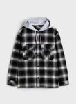 H&M Checked Hooded Regular Fit Shirt 1