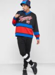 Tommy Jeans Colour Block Printed Sweater 1
