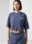The Giving Movement Boxy Racer Printed Cropped T-Shirt (1)