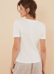 Women’secret Buttoned Neck T-Shirt (2)